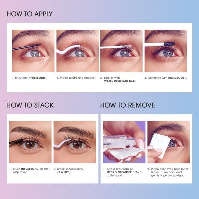 KISS Products Studio Lash Extension Kit 8-12mm Delicate Light Volume 54ct - Imperfect Box