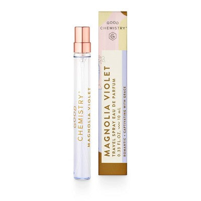 Good Chemistry Travel Spray Eau De Parfum Perfume Magnolia Violet 0.34 fl oz - New
