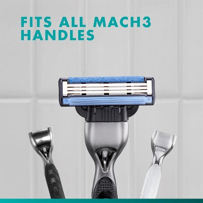 Gillette Mach3 Men's Razor Blade Refills 4ct  - Missing Box