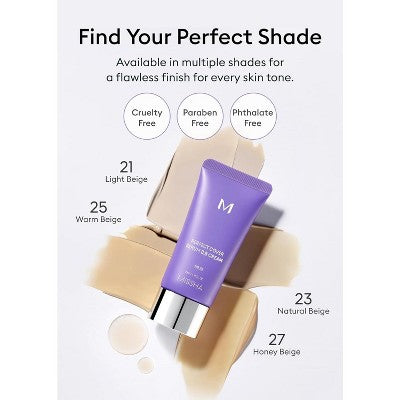 MISSHA M Perfect Cover Serum BB Cream #25 Warm Beige 1.18 fl oz - Imperfect Box