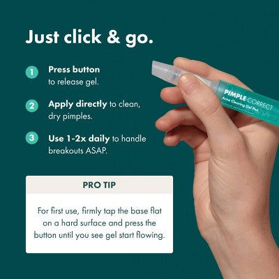 Hero Pimple Correct Pen 0.34 fl oz EXP 04/2026 - New
