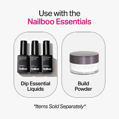 Nailboo Dip Powder Baby Blue 0.5oz - New