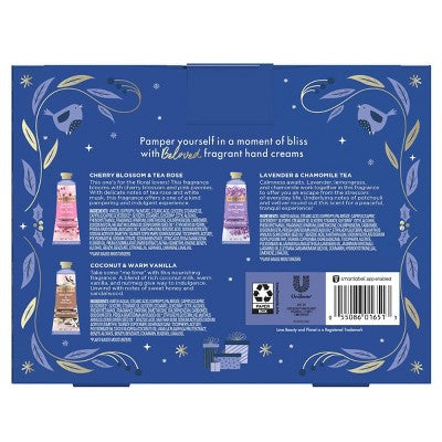 Beloved Hand Lotion Variety Gift Set 3ct - New