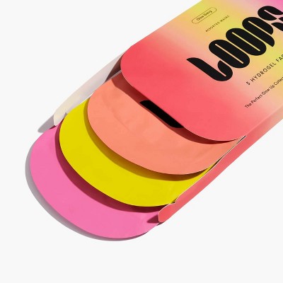 LOOPS Glow Gang Facial Mask 3ct/1.18oz - New