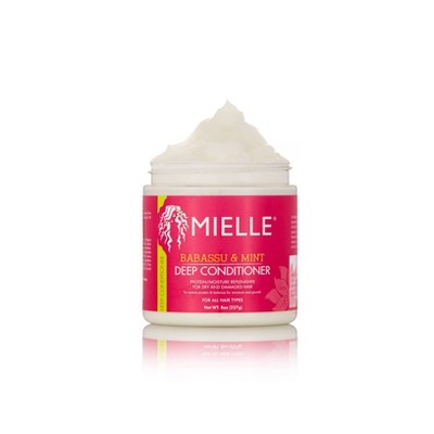 Mielle Organics Babassu Mint Deep Conditioner 8oz - Imperfect Container
