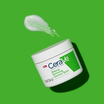 CeraVe Hydrating Makeup Cleansing Balm, Travel Size 1.3 oz - Imperfect Container