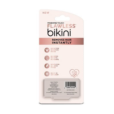 Finishing Touch Flawless Bikini Shaver and Trimmer Hair Removal Device - Imperfect Box