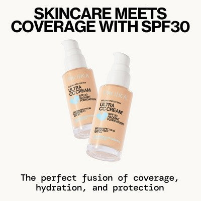 Pacifica Ultra CC Cream Radiant Foundation with SPF 17 Neutral/Fair 1 fl oz - Imperfect Box