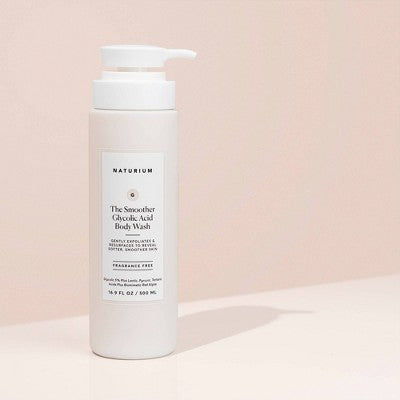 Naturium The Smoother Glycolic Acid Exfoliating Body Wash 16.9 fl oz - Imperfect Container