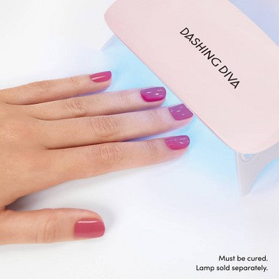 Dashing Diva Glaze Semi-Cured Gel Nail Polish Strips Luxe Expensive 32ct - New