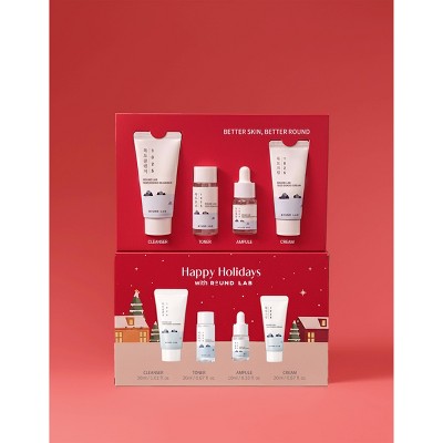 Round Lab 1025 Dokdo Travel Skincare Gift Set 4pc - Imperfect Box