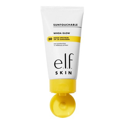 e.l.f. SKIN Suntouchable Whoa Glow Primer Sunbeam SPF 30 1.69oz - New