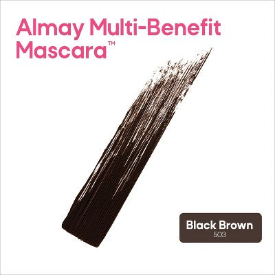 Almay Multi-Benefit Mascara Eyeliner Pack 503 Black 0.24 oz - Imperfect Box