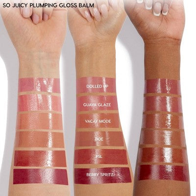 ColourPop So Juicy Plumping Gloss Balm with Peptides Vacay Mode 0.07oz - Imperfect Box
