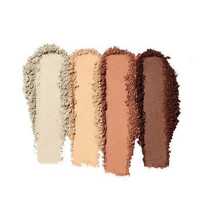 e.l.f. Contour Palette Pressed Powder Light/Medium 0.56oz - Imperfect Container