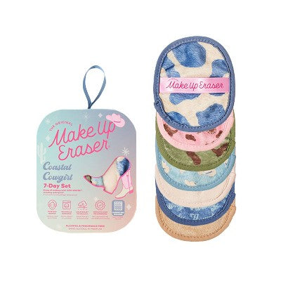 MakeUp Eraser Coastal Cowgirl Skincare Tool Set With Laundry Bag 7ct - New