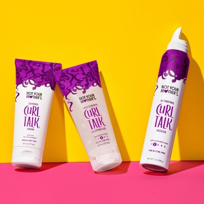 Not Your Mother's Curl Talk Curl Activating Mousse 7oz - Imperfect Container