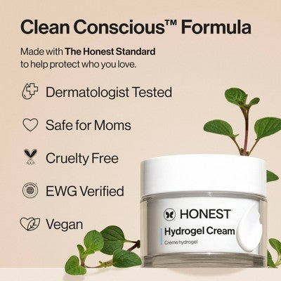 Honest Beauty Hydrogel Cream with Hyaluronic Acid 1.7 fl oz - Missing Box