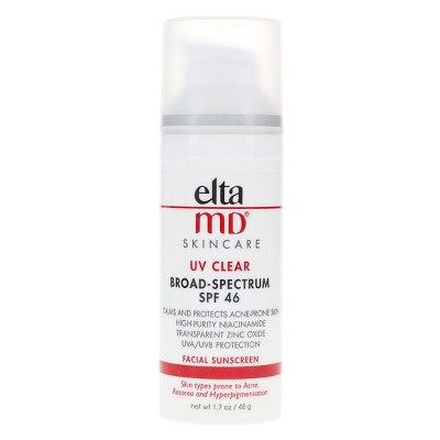 EltaMD UV Clear Broad-Spectrum SPF 46 Facial Sunscreen 1.7 oz - Imperfect Box