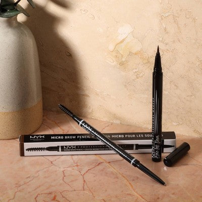 NYX Professional Makeup Vegan Micro Eyebrow Pencil 07 Espresso 0.003oz - Imperfect Box