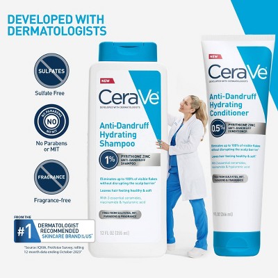 CeraVe Anti-Dandruff Scalp Care Shampoo - 12 fl oz