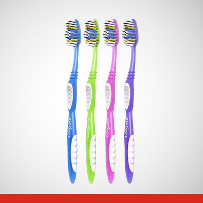Colgate Extra Clean Full Head Toothbrush Medium 6ct - Imperfect Box