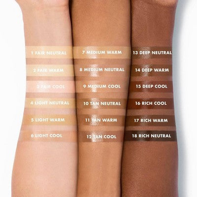 e.l.f. Halo Glow Skin Tint Foundation Mineral SPF 50 8 Medium Neutral 1 fl oz - Imperfect Box