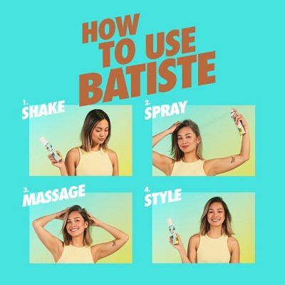 Batiste Dark Brown Dry Shampoo 5.71oz - Imperfect Container