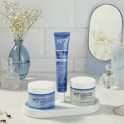No7 Lift Luminate Triple Action Night Cream 1.69 fl oz - Imperfect Box