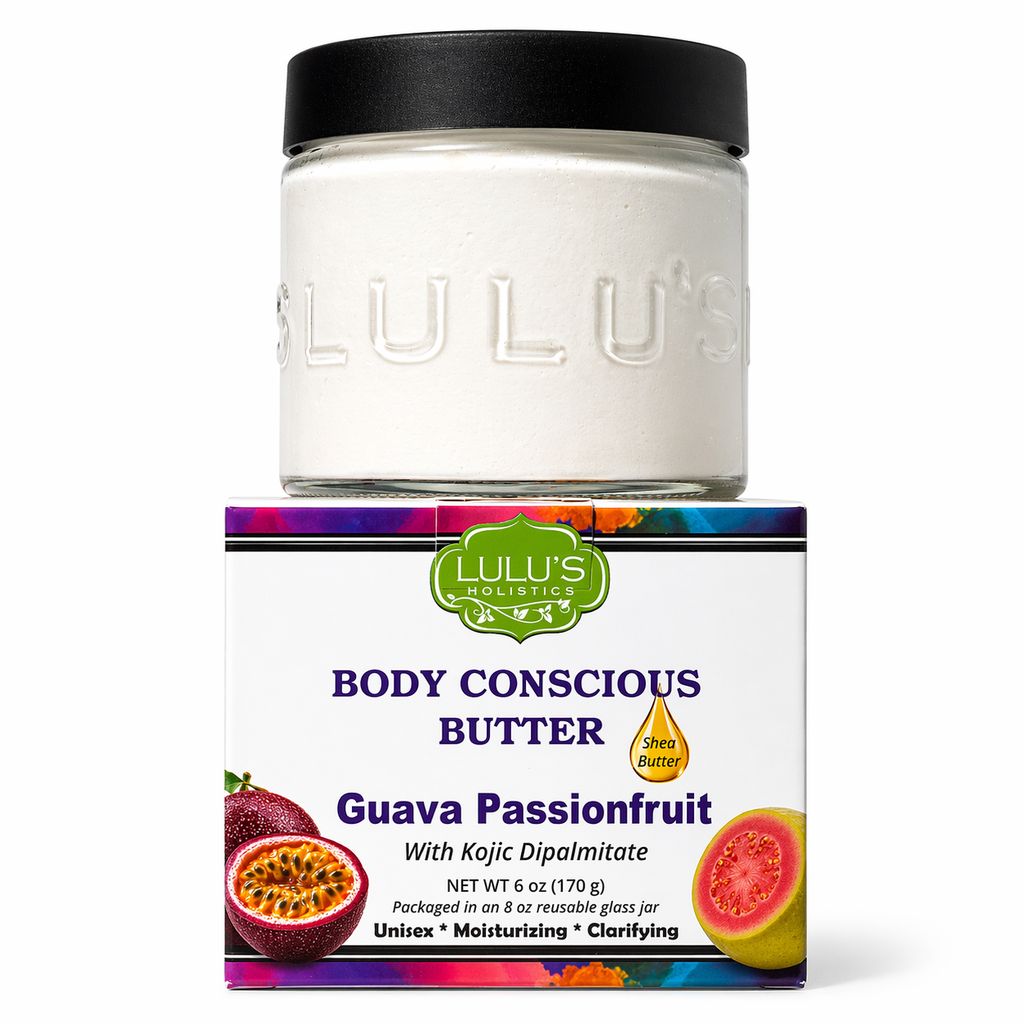 Guava Passionfruit Kojic Whipped  Shea Body Butter – Uneven Looking Skin