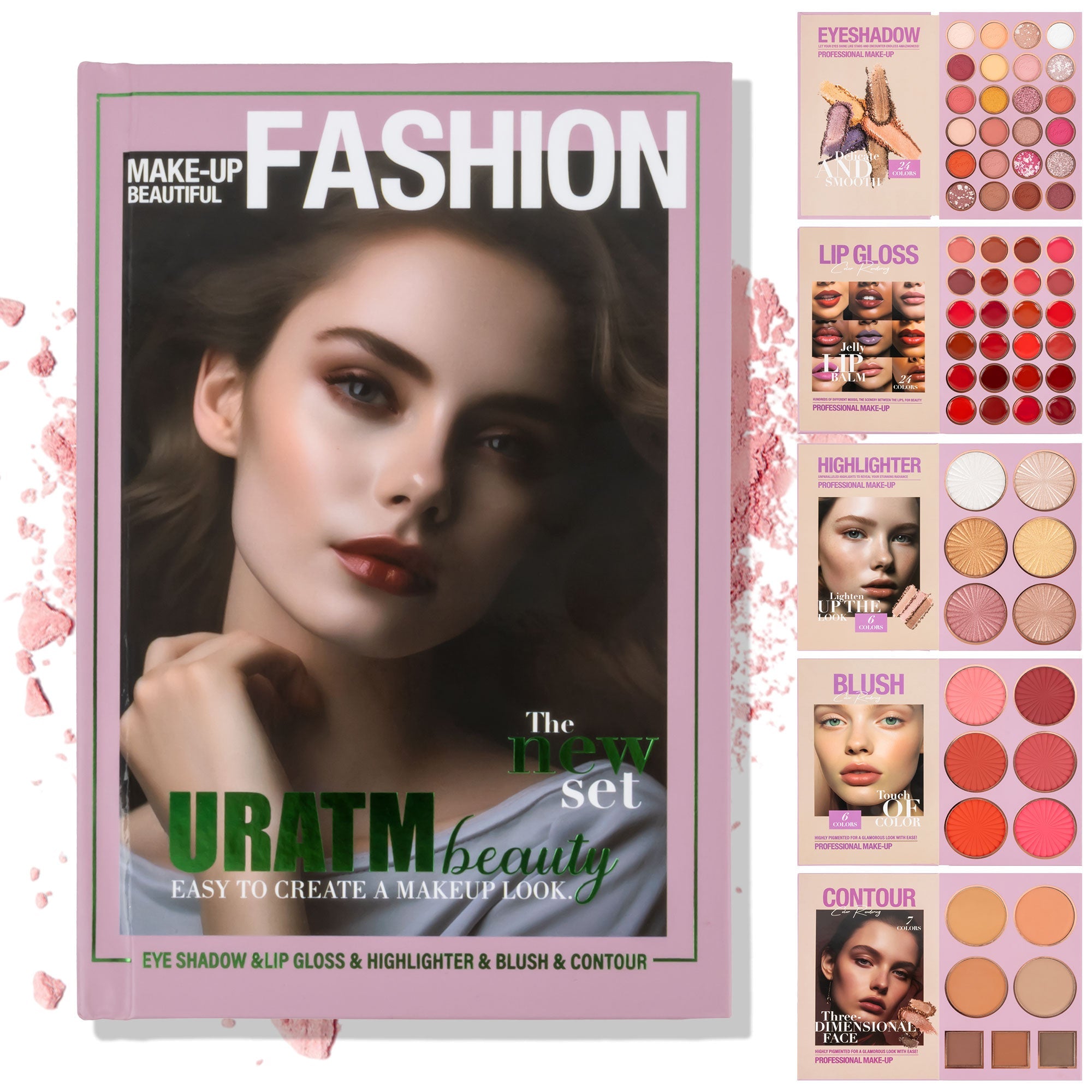 67 Shades Professional Makeup Book Palette - Full Face Makeup Set For Daily & Party Looks